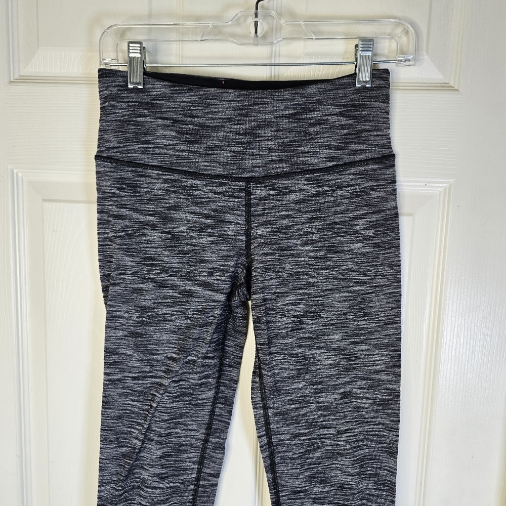 Victoria Secret Black Heather High-Waisted Womens Leggings‎ S - Picture 2 of 8